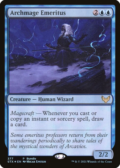 Erzmagus-Emeritus (V.3) PSTX-377 Rare Excellent Englisch Foil