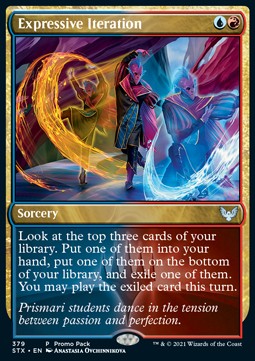 Expressive Iteration PSTX-379 Uncommon Excellent Spanisch Foil