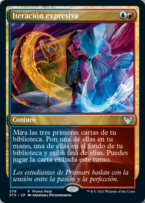 Expressive Iteration PSTX-379 Uncommon Excellent Spanisch Foil