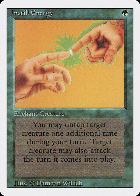 Instill Energy 3ED- Uncommon Light Played Englisch