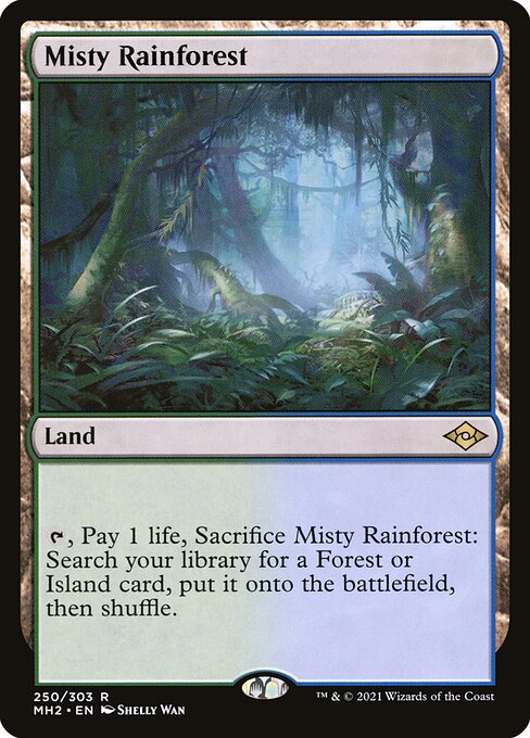 Misty Rainforest MH2-250 Rare Excellent Englisch