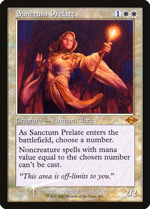 Sanctum Prelate BABP-491 Mythic Excellent Englisch Foil