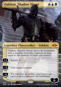Dakkon der Schattentöter (V.1) XMH2-304 Mythic Near Mint Englisch
