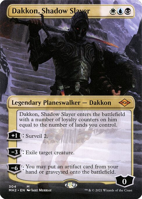 Dakkon der Schattentöter (V.1) XMH2-304 Mythic Near Mint Englisch