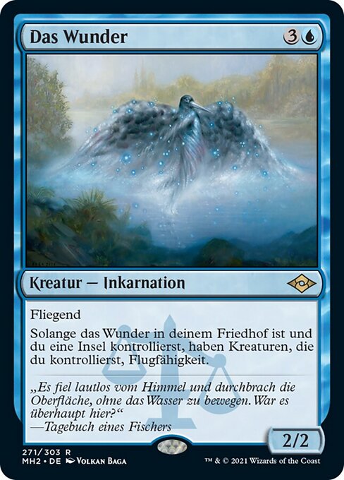 Das Wunder (V.1) MH2-271 Rare Excellent Deutsch