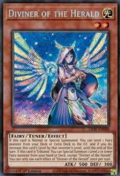 Wahrsagerin des Herolds LIOV-DE000 Secret Rare Good Deutsch 1. Auflage