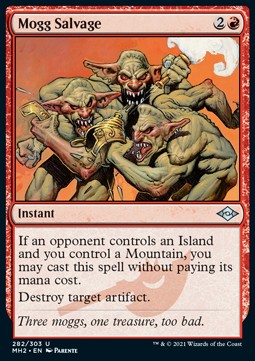 Bergung durch Moggs (V.1) MH2-282 Uncommon Near Mint Englisch Foil
