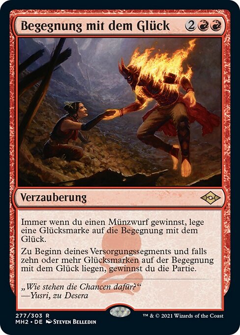 Begegnung mit dem Glück (V.1) MH2-277 Rare Near Mint Deutsch