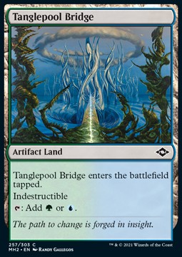 Tanglepool Bridge MH2-257 Common Near Mint Englisch Foil