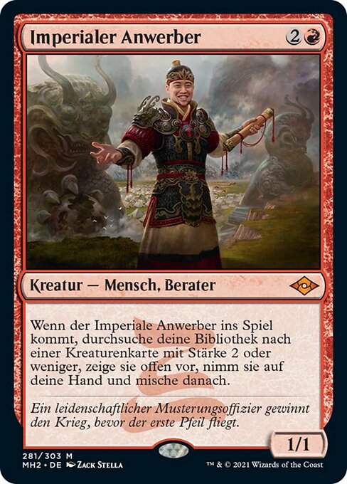 Imperialer Anwerber (V.1) MH2-281 Mythic Near Mint Deutsch