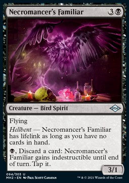Vertrauter des Nekromagiers MH2-94 Uncommon Near Mint Deutsch Foil