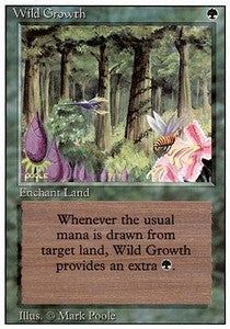 Wild Growth 3ED- Common Light Played Englisch