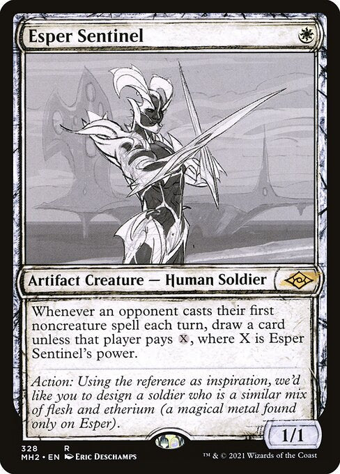 Esper Sentinel XMH2-328 Rare Near Mint Englisch