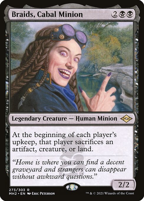 Braids, Cabal Minion MH2-273 Rare Near Mint Englisch