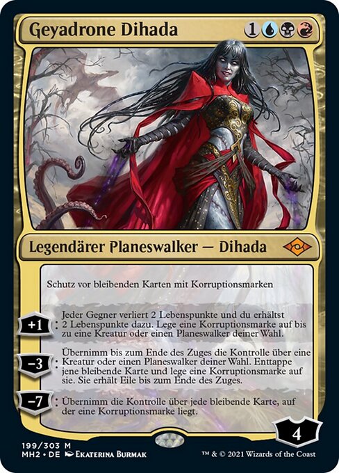 Geyadrone Dihada MH2-199 Mythic Near Mint Deutsch