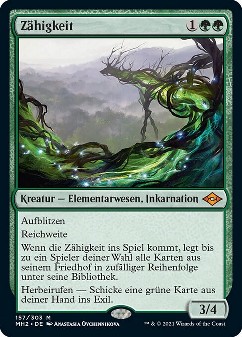 Zähigkeit MH2-157 Mythic Excellent Deutsch