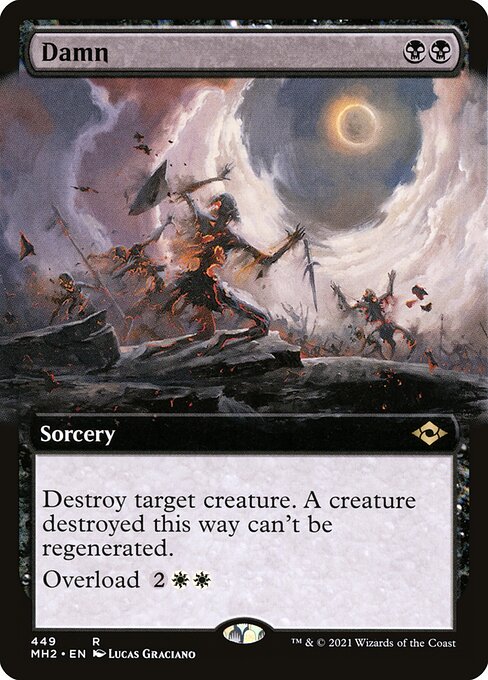 Damn XMH2-449 Rare Near Mint Englisch Foil