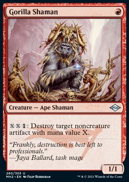Gorillaschamane (V.1) MH2-280 Uncommon Near Mint Englisch Foil