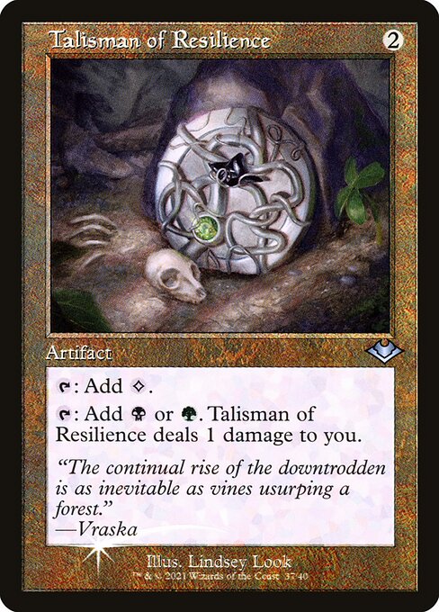 Talisman der Zähigkeit (V.1) RMH2-37 Uncommon Near Mint Englisch Foil