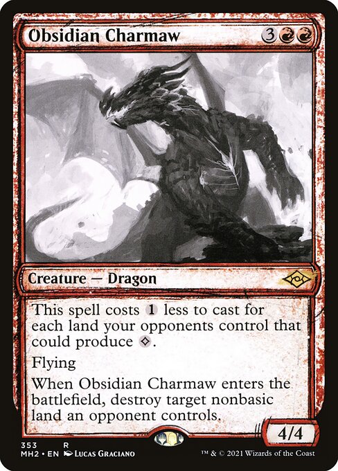 Obsidian Charmaw XMH2-353 Rare Near Mint Englisch