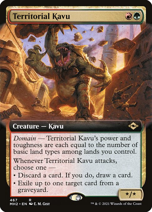 Gebietstreuer Kavu (V.3) XMH2-467 Rare Excellent Englisch