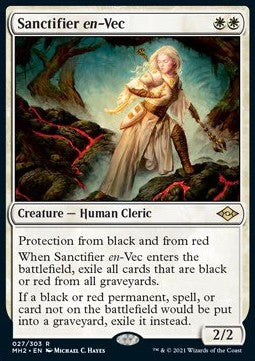 Sanctifier en-Vec MH2-27 Rare Near Mint Englisch Foil