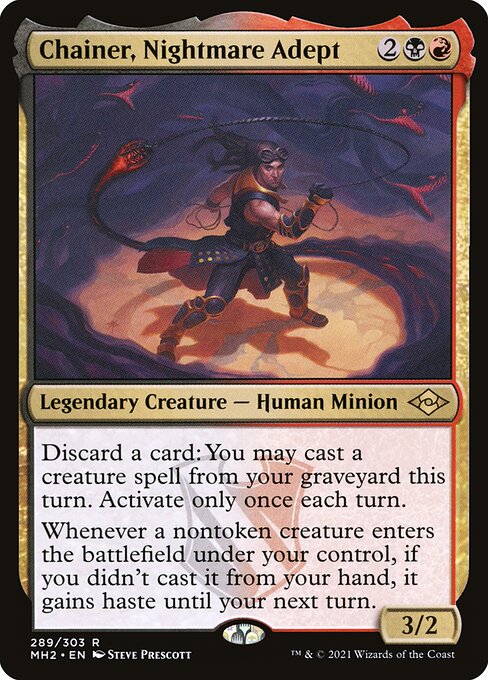 Chainer, Nightmare Adept MH2-289 Rare Near Mint Englisch