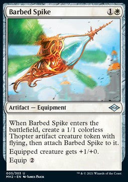 Gezackter Stachel MH2-5 Uncommon Near Mint Englisch Foil