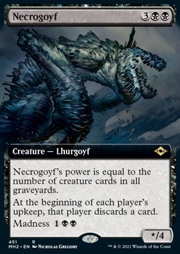 Nekrogoyf (V.3) XMH2-451 Rare Excellent Deutsch Foil