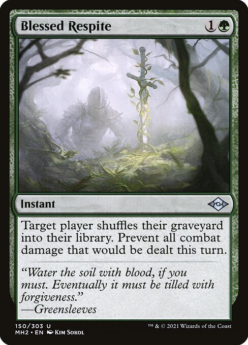 Blessed Respite MH2-150 Uncommon Near Mint Englisch