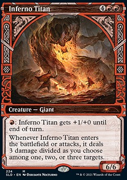 Inferno-Titan SLD-224 Mythic Near Mint Englisch Foil