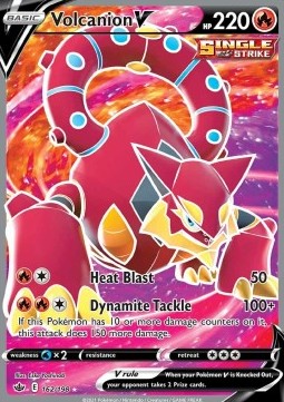 Volcanion V CRE-162 Ultra Rare Excellent Deutsch