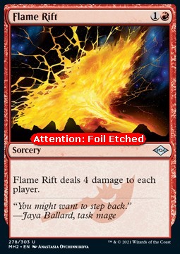 Flammende Öffnung (V.2) MH2-278 Uncommon Excellent Deutsch Foil