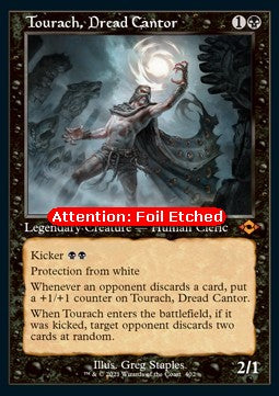 Tourach der Schreckenskantor (V.3) XMH2-402 Mythic Near Mint Englisch Foil