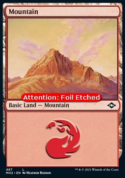 Gebirge (V.2) XMH2-487 Land Excellent Deutsch Foil