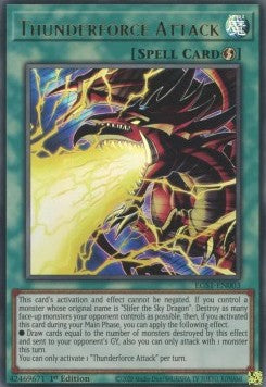 Donnerschlagskraft-Angriff EGS1-003 Ultra Rare Light Played Deutsch 1. Auflage