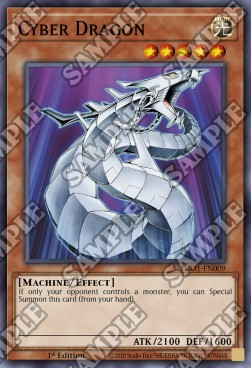 Cyber Drache EGO1-009 Common Excellent Deutsch 1. Auflage
