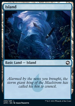 Insel (V.4) AFR-269 Land Excellent Deutsch Foil