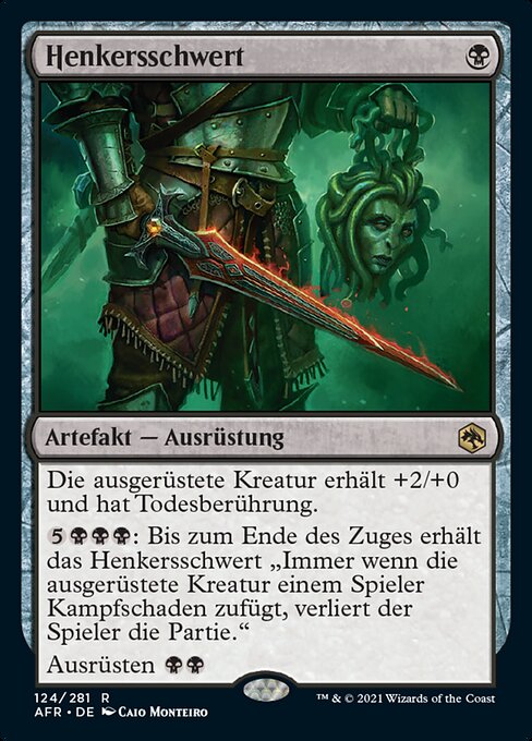 Henkersschwert AFR-124 Rare Excellent Deutsch
