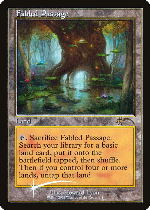 Fabled Passage PROM- Rare Near Mint Englisch Foil