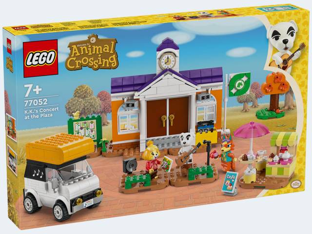 LEGO Animal Crossing K.K. spielt auf dem Festplatz