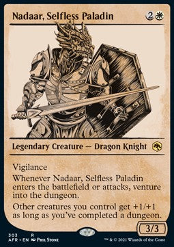 Nadaar, selbstloser Paladin XAFR-303 Rare Excellent Englisch Foil