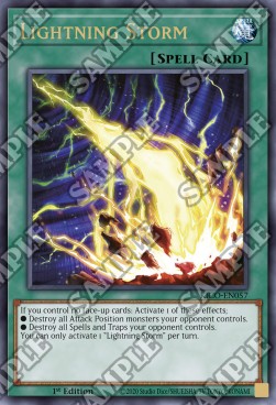 Blitzsturm (V.1) KICO-057 Ultra Rare Near Mint Deutsch 1. Auflage