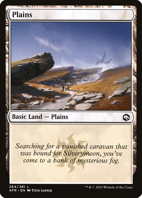 Plains AFR-264 Land Excellent Englisch Foil