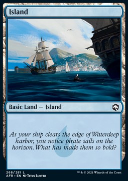 Insel (V.3) AFR-268 Land Good Englisch Foil
