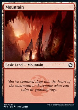 Gebirge (V.3) AFR-276 Land Near Mint Deutsch Foil