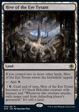 Grotte des Augentyrannen AFR-258 Rare Excellent Englisch Foil