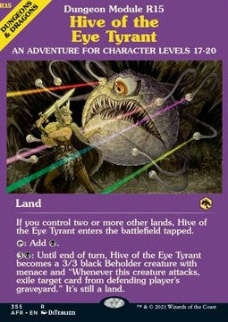 Grotte des Augentyrannen XAFR-355 Rare Excellent Englisch Foil