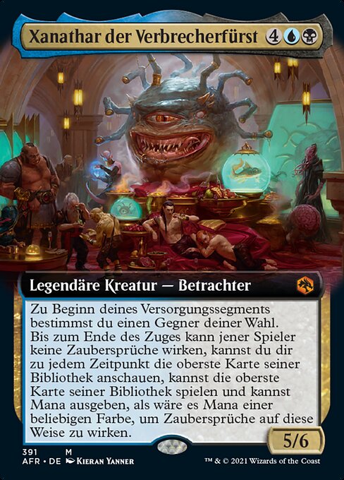 Xanathar der Verbrecherfürst XAFR-391 Mythic Near Mint Deutsch