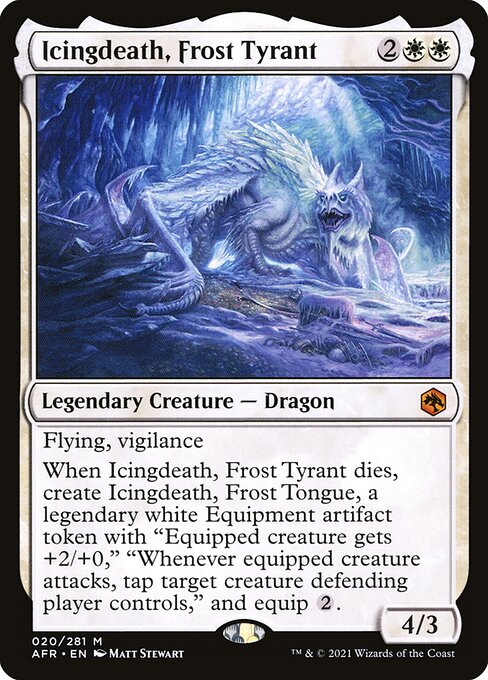 Icingdeath, Frost Tyrant AFR-20 Mythic Near Mint Englisch